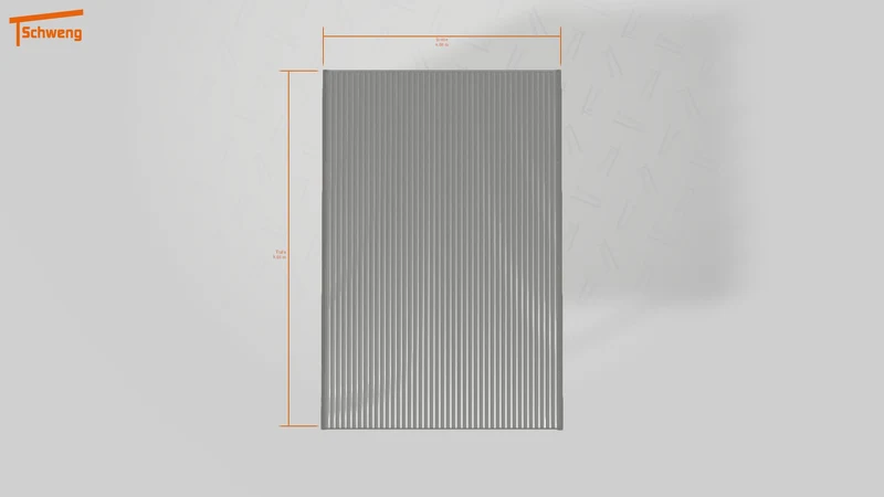 #DE Schweng Flachdachcarport C600 (ID 338dpw)