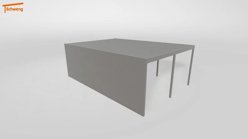 #DE Schweng Flachdachcarport C600 (ID bkgbjv) #MTG