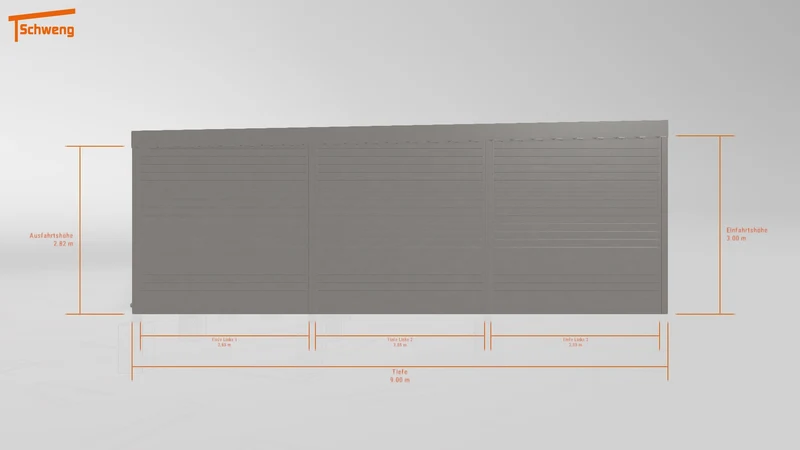 #DE Schweng Flachdachcarport C600 (ID bkgbjv) #MTG