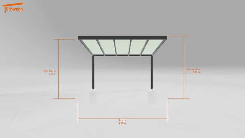 #DE Schweng Terrassenüberdachung S400 (ID 9wp3pp)