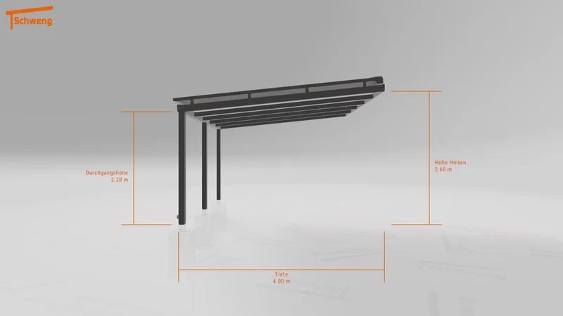 #DE Schweng Terrassenüberdachung S400 (ID 77mxy2)