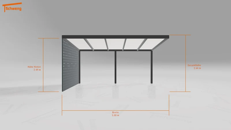 #DE Schweng Terrassenüberdachung S350 (ID 9wpj83)
