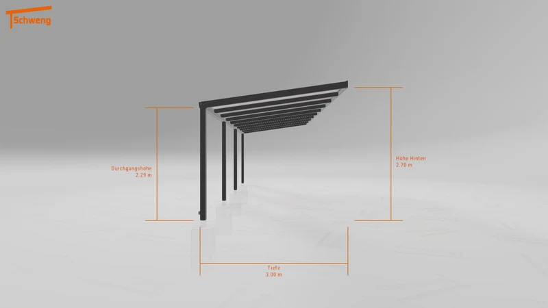 #DE Schweng Pultdachcarport S350 (ID pbjm3b) #MTG