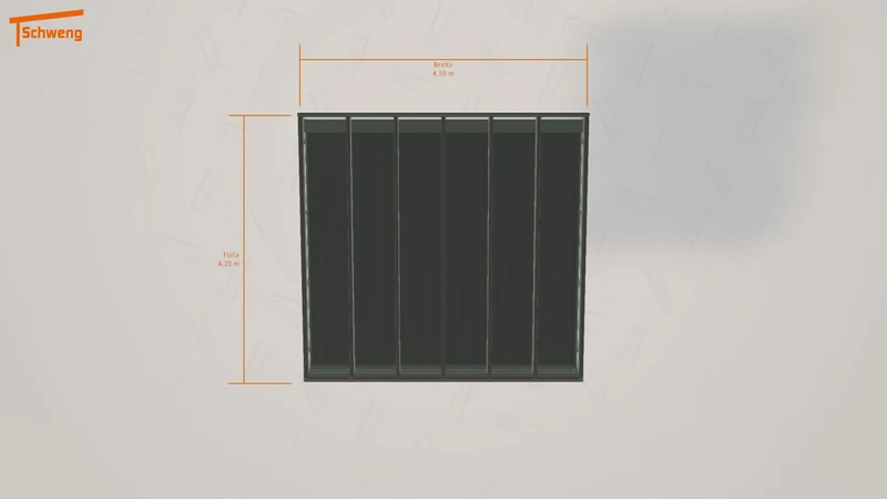 #DE Schweng Terrassenüberdachung S400 (ID 5mw4qq)