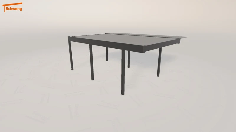 #AT Schweng Flachdachcarport C600+ (ID jj97nm) #MTG
