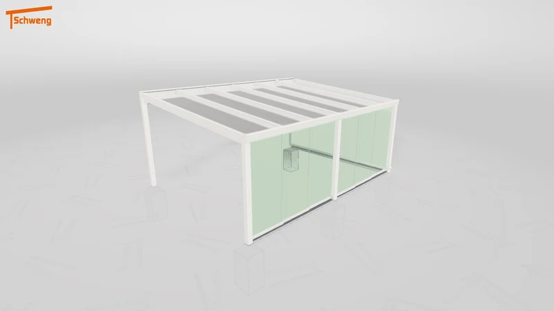 #AT Schweng Terrassenüberdachung S400 (ID 9wp357)
