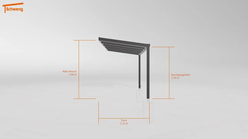 #AT Schweng Terrassenüberdachung S400 (ID 42j3zm)