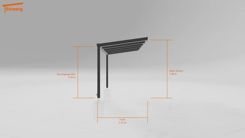 #AT Schweng Terrassenüberdachung S400 (ID 42j3zm)