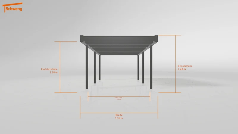 #AT Schweng Flachdachcarport C600+ (ID jj97zm) #MTG