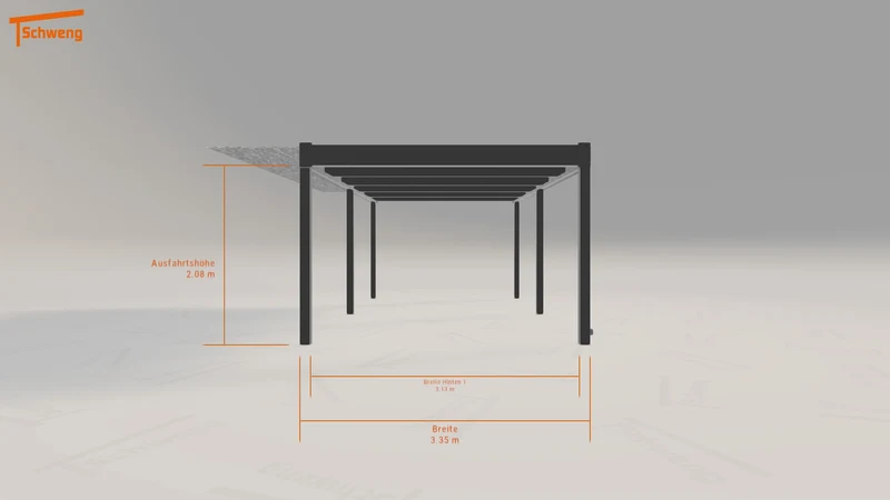 #AT Schweng Flachdachcarport C600 (ID ygnd8g) #MTG