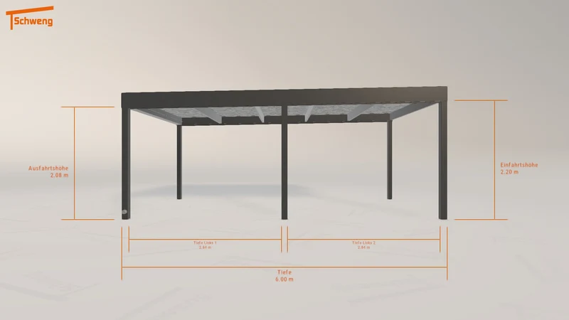 #AT Schweng Flachdachcarport C600 (ID ygnd8g) #MTG
