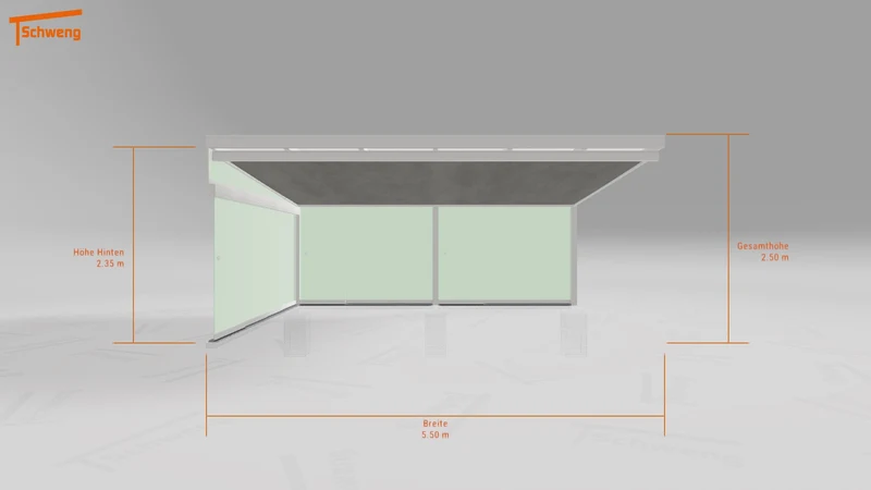 #AT Schweng Terrassenüberdachung S400 (ID 338d7x)