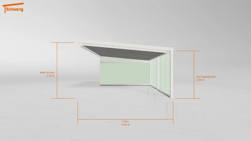 #AT Schweng Terrassenüberdachung S400 (ID 338d7x)