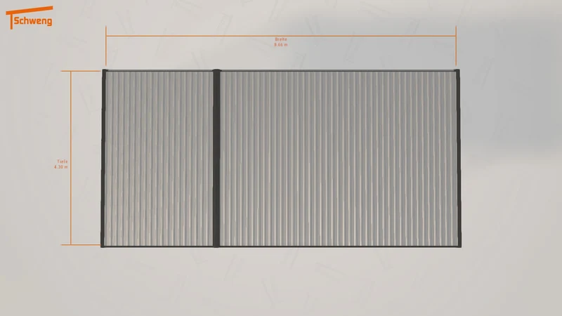 #DE Schweng Flachdachcarport C600+ (ID jj9kd9) #MTG