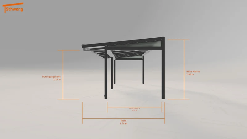 #DE Schweng Terrassenüberdachung S400 (ID bkgyzb)