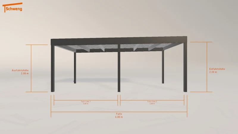 #AT Schweng Flachdachcarport C600 (ID n5xzkr) #MTG