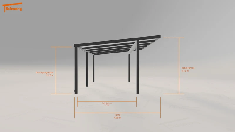 #DE Schweng Pultdachcarport S400 (ID 9wp8kv) #MTG