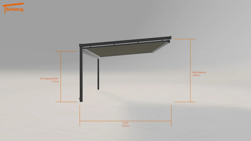 #DE Schweng Terrassenüberdachung S400 (ID 9wp2mq)