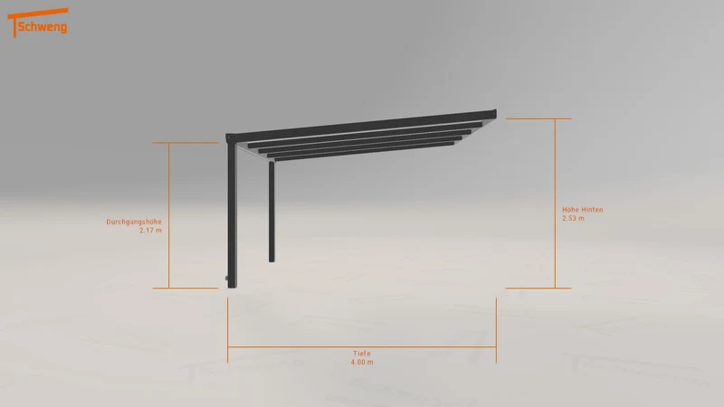 #DE Schweng Terrassenüberdachung S400 (ID 77mpr7)