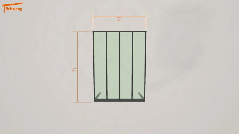 #DE Schweng Terrassenüberdachung S400 (ID 77mpr7)