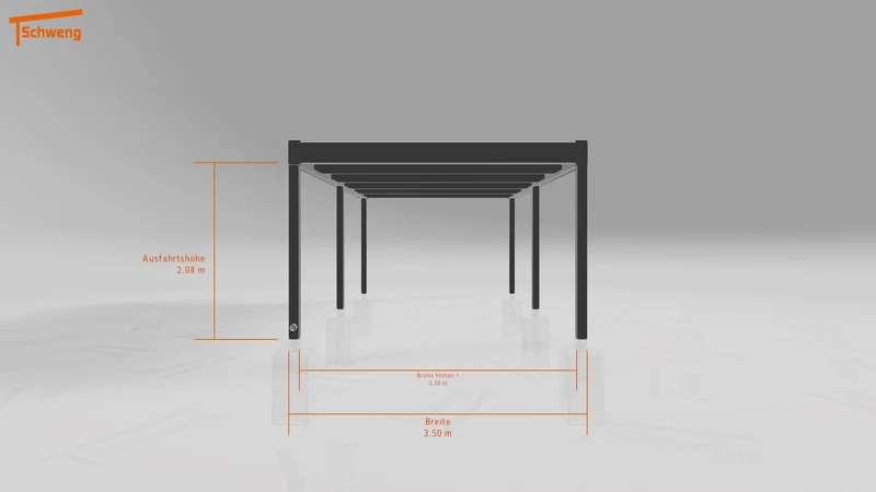 #AT Schweng Flachdachcarport C600 (ID rjzdym) #MTG