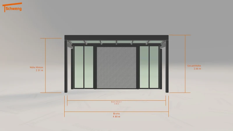 #DE Schweng Terrassenüberdachung S350 (ID n5xzrw)