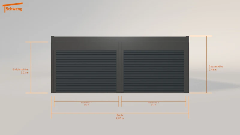 #DE Schweng Flachdachcarport C600 (ID ygnq9v) #MTG
