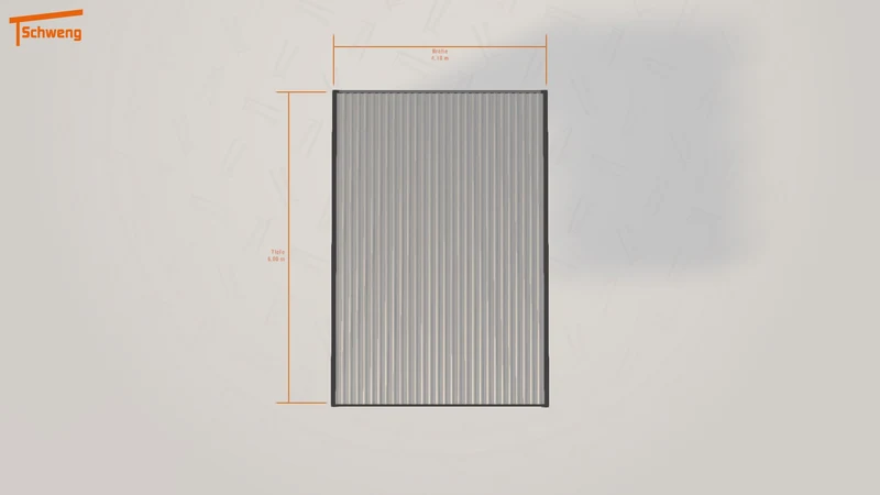 #DE Schweng Flachdachcarport C600 (ID 42j987) #MTG