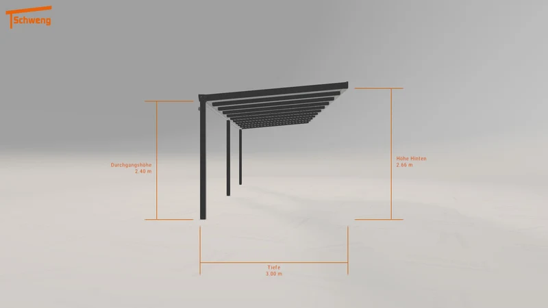 #DE Schweng Terrassenüberdachung S400 (ID x7nvrw)