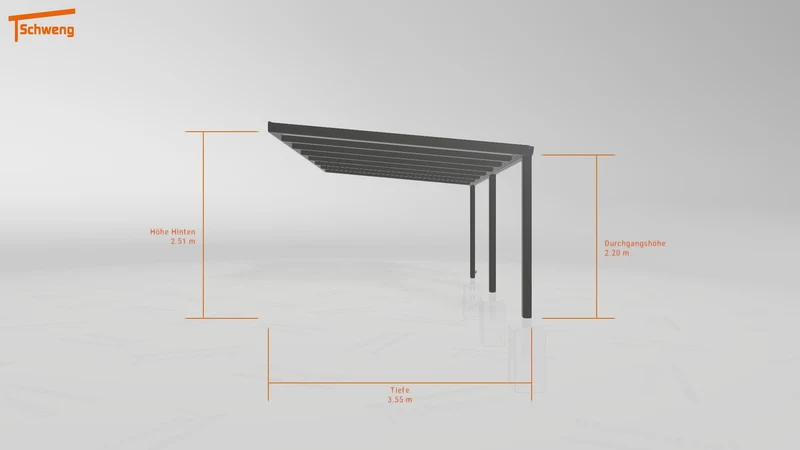 #DE Schweng Terrassenüberdachung S350 (ID pbjmv3)