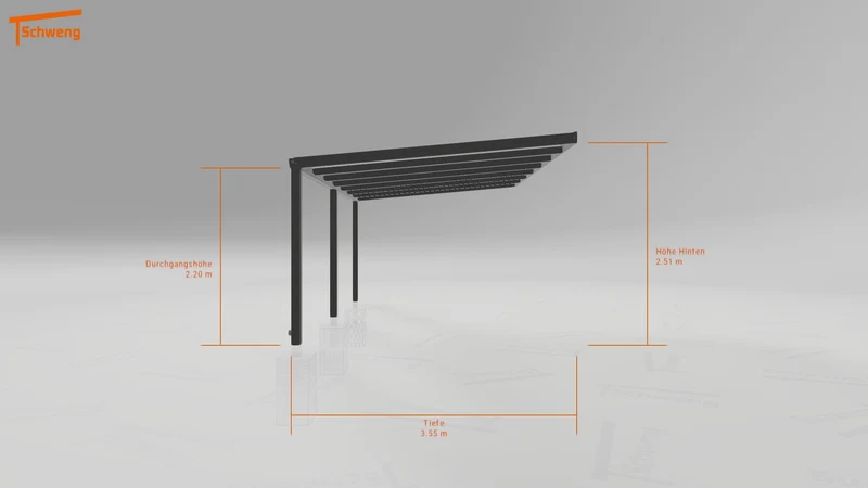 #DE Schweng Terrassenüberdachung S350 (ID pbjmv3)