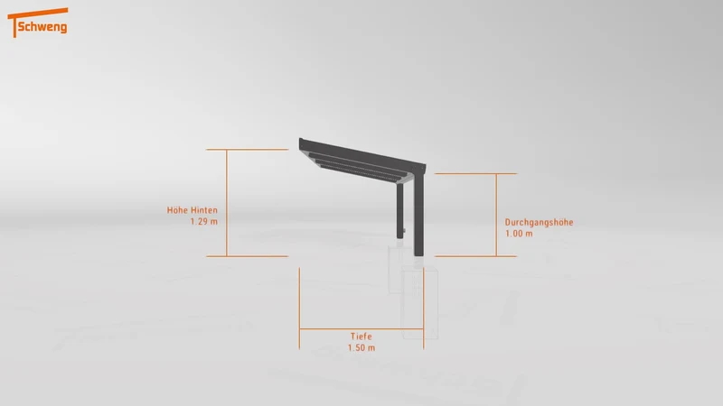 #DE Schweng Terrassenüberdachung S350 (ID w3ndjj)