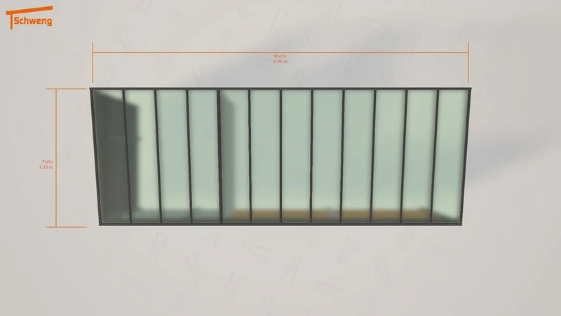 #DE Schweng Pultdachcarport S350 (ID 77mppz) #MTG