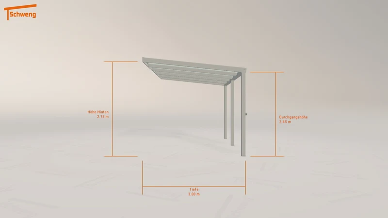 #DE Schweng Terrassenüberdachung S350 (ID pbj2yz)