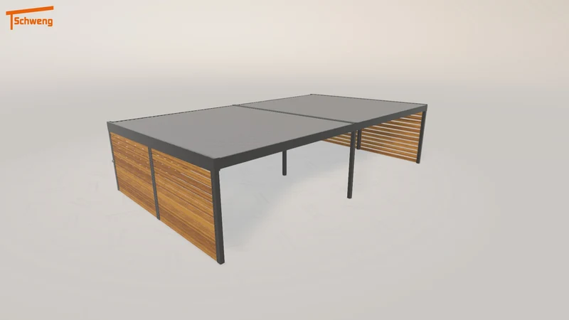 #CH Schweng Flachdachcarport C600+ (ID jj9kv8) #MTG