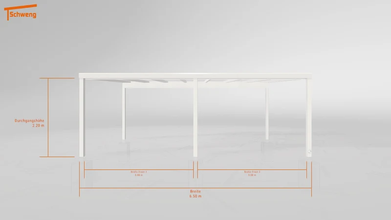 #DE Schweng Pultdachcarport S400 (ID w3nd4z)