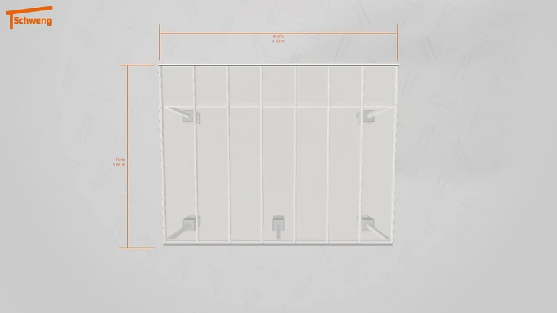 #DE Schweng Pultdachcarport S400 (ID w3nd4z)