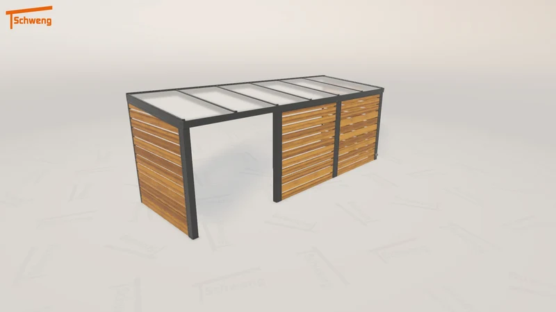 #DE Schweng Pultdachcarport S350 (ID 42jrwz) #MTG