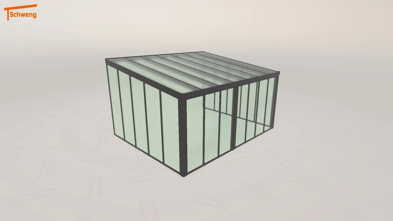 #DE Schweng Terrassenüberdachung S400 (ID n5xg8b)