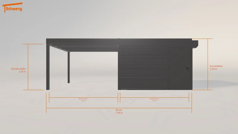 #DE Schweng Flachdachcarport C600+ (ID v4rvn3) #MTG