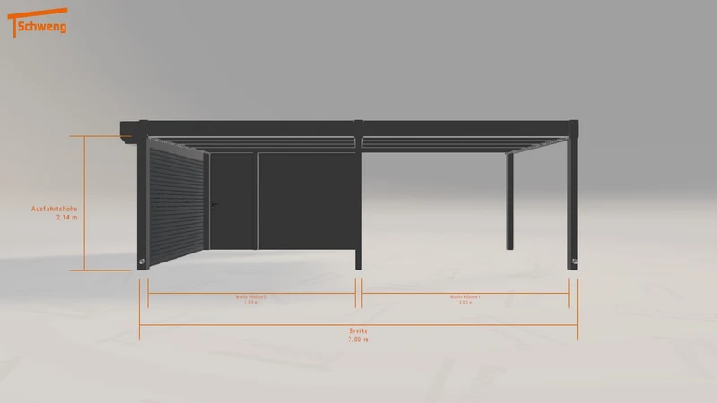 #DE Schweng Flachdachcarport C600+ (ID v4rvn3) #MTG
