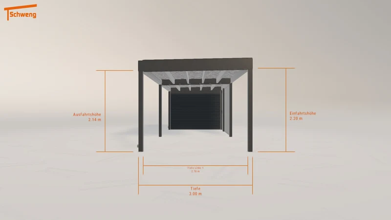 #DE Schweng Flachdachcarport C600+ (ID v4rvn3) #MTG