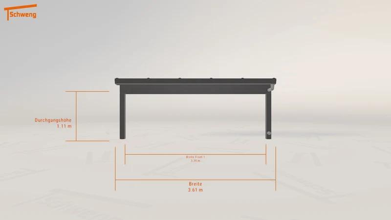 #DE Schweng Terrassenüberdachung S350 (ID 85bxg7)