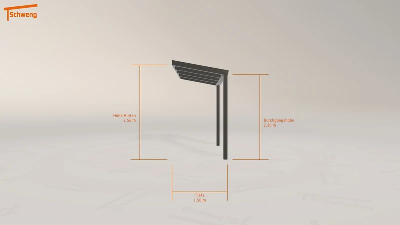#DE Schweng Terrassenüberdachung S350 (ID qdwbx8)