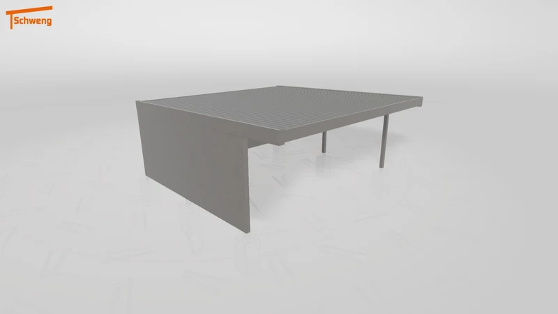 #DE Schweng Flachdachcarport C600+ (ID g7g9rn) #MTG