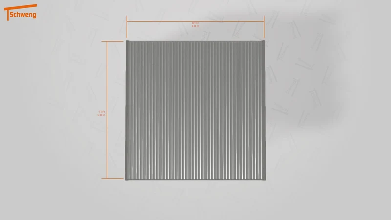 #DE Schweng Flachdachcarport C600+ (ID g7g9rn) #MTG