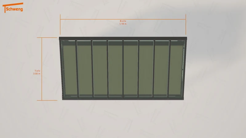 #DE Schweng Terrassenüberdachung S400 (ID 77mpyz) #MTG