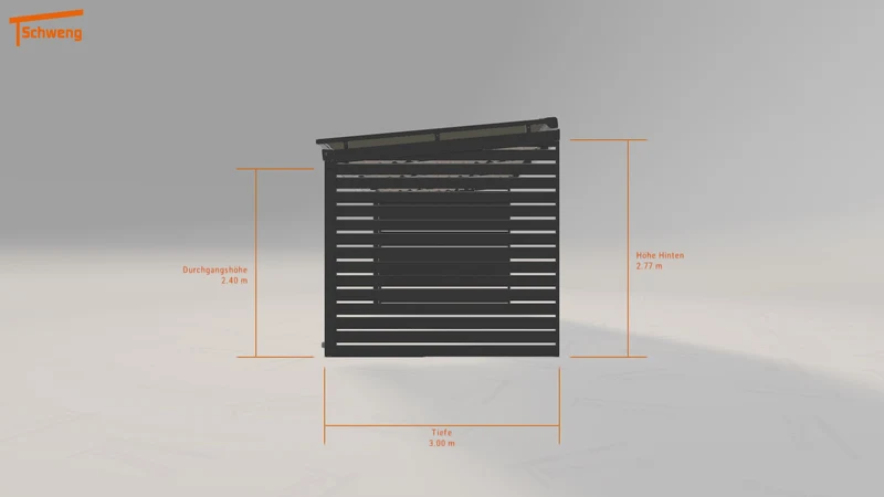 #DE Schweng Terrassenüberdachung S400 (ID qdwbpw)