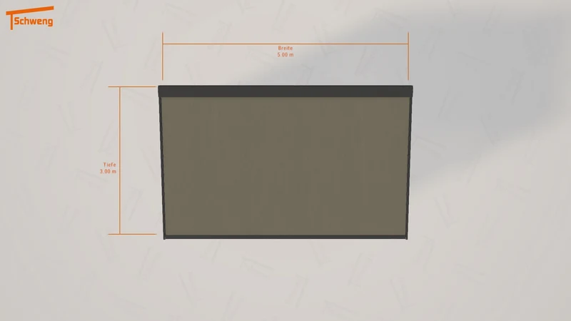 #DE Schweng Terrassenüberdachung S400 (ID qdwbpw)