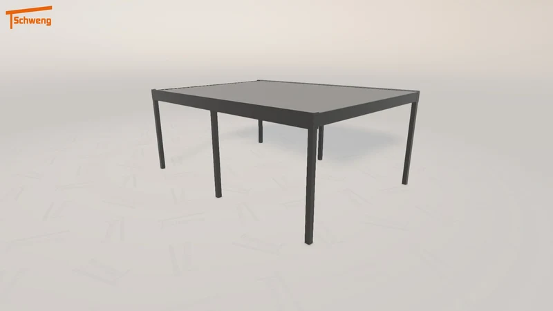 #DE Schweng Flachdachcarport C600+ (ID x7nwn4) #MTG